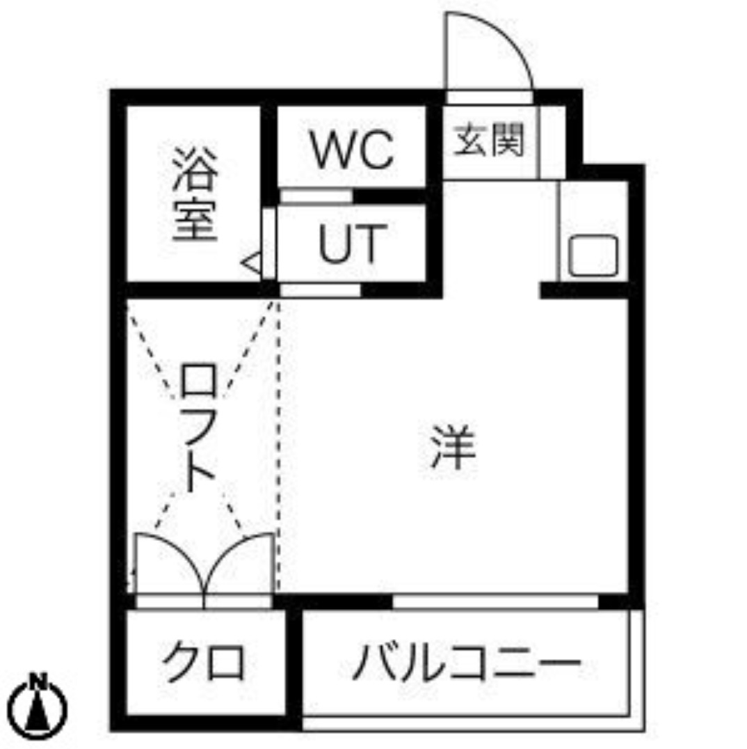 プルス塚本ドゥーエの間取り写真