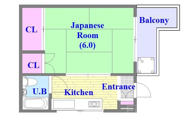 パル東須磨の間取り