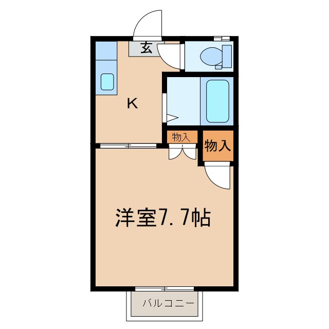 フレンド愛の間取り