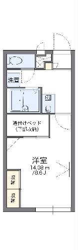 レオパレスびぜんの間取り