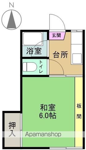 長尾ハイツの間取り写真
