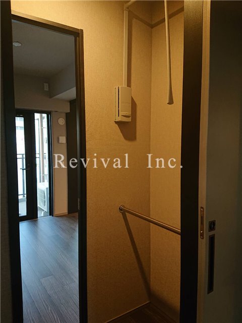 収納　ウォークスルークローゼット完備でございます