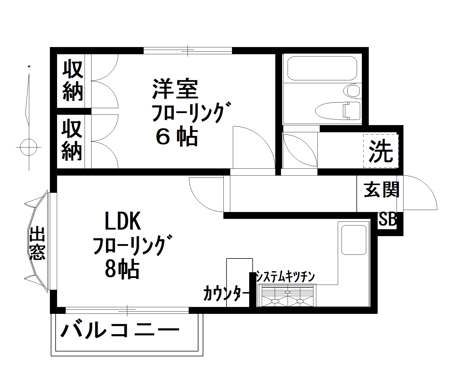 パティオアゼリーの間取り