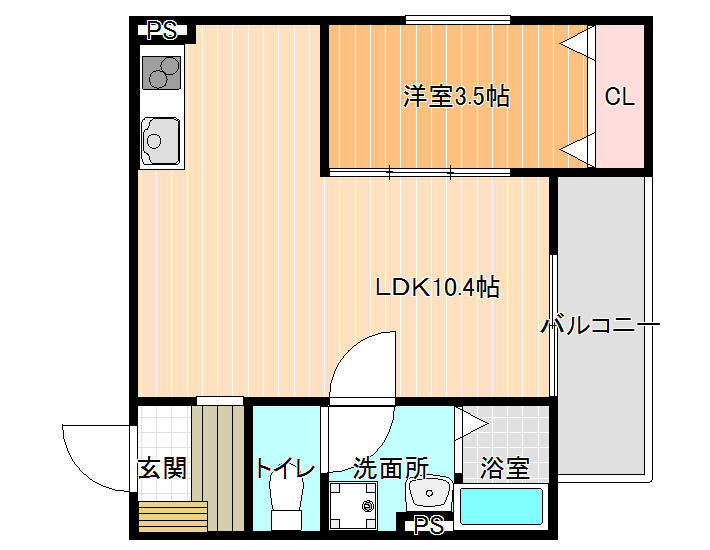 F+style柏原・田辺の間取り