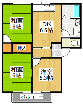 ベルテメゾンIの間取り