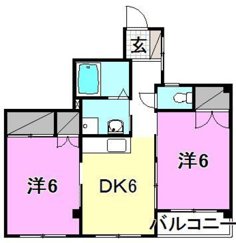 ステーションハイツの間取り