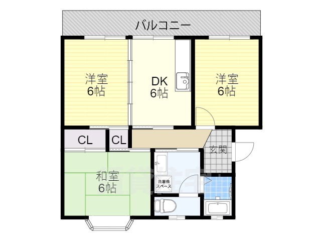 リーフマンションの間取り