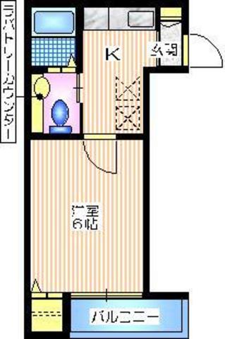 横浜市保土ケ谷区和田のマンションの間取り