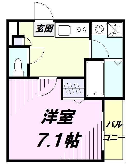 ジーメゾン入曽の間取り