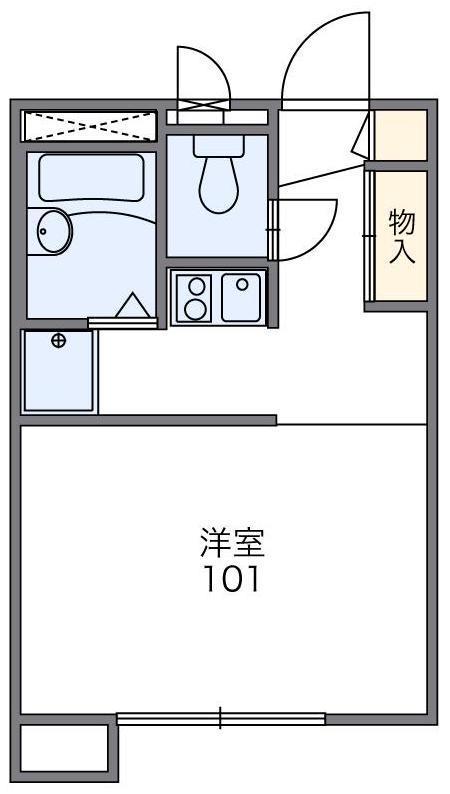 レオパレスＳＱＵＡＲＥの間取り