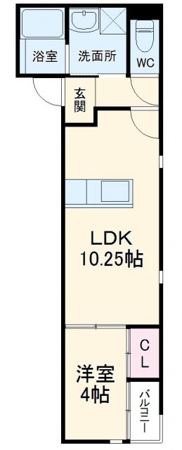 【ベリアス　レリックの間取り】