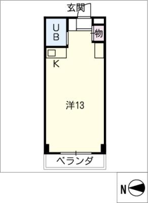 アルファビル栄の間取り