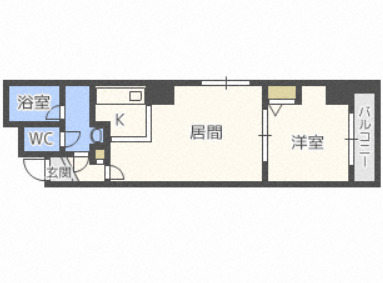 SAPPORO　HILLSの間取り