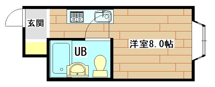 レナジア高槻の間取り