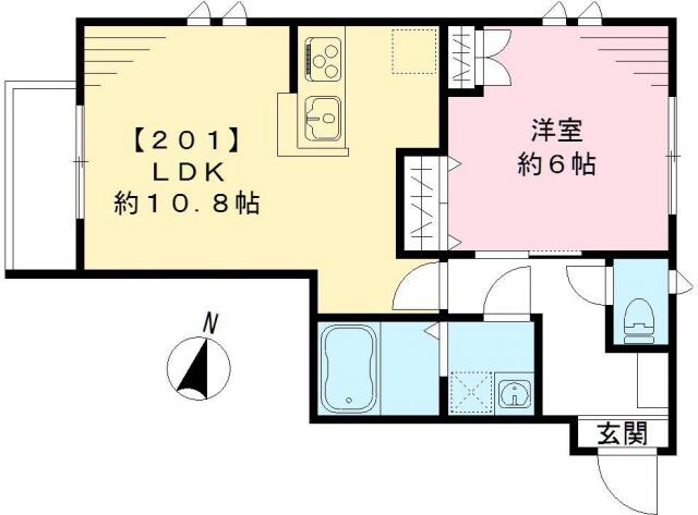 フィカーサ　ブランカの間取り