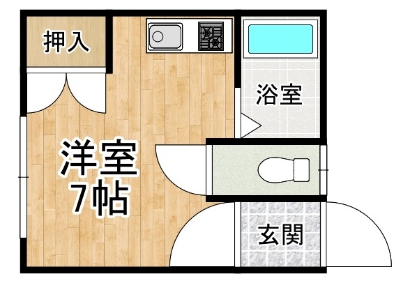 アビタシオンＣの間取り