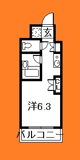 船橋市西船のマンションの間取り