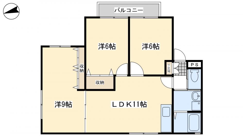 リバーリッジの間取り