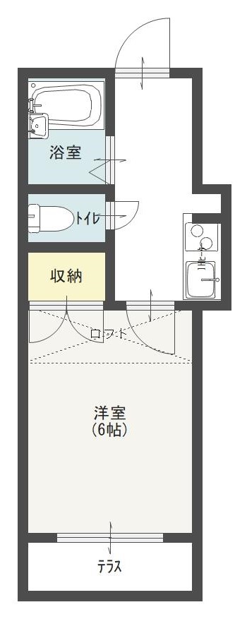 クレシェンド緑ヶ丘の間取り