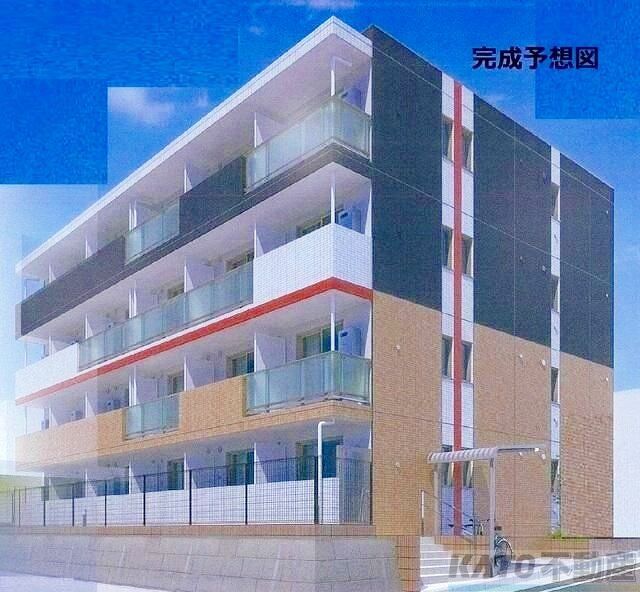 【横浜市緑区十日市場町のマンションの建物外観】