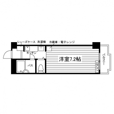 ダイヤモンドパレス堀川の間取り