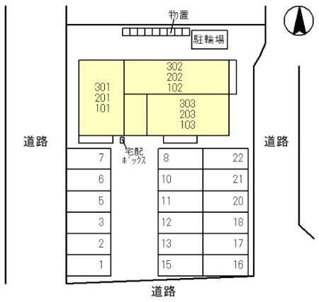 レザンの建物外観