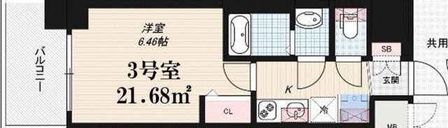 住之江公園レジデンスの間取り