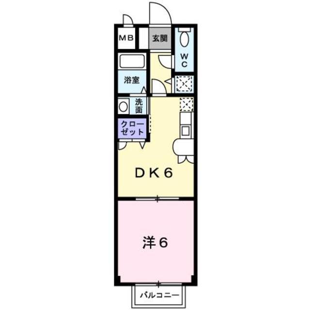 グランシャリオ　壱番館の間取り