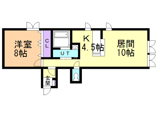 大橋ビルの間取り