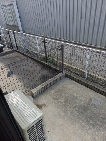 バルコニー　庭