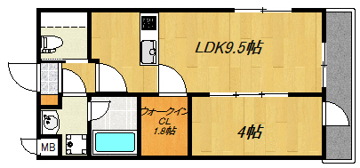 Santacruz東谷山の間取り