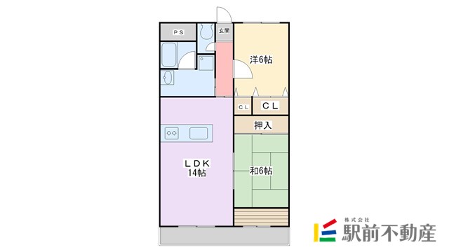 ＫＳＩＩマンションの間取り