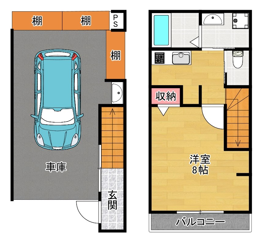 【枚方市長尾家具町のその他の間取り】