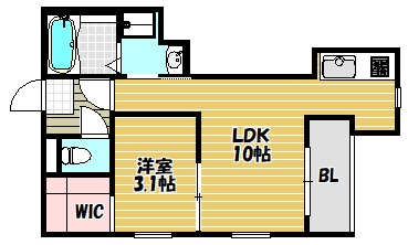 REGALEST門真南の間取り