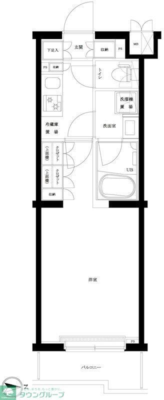 ルーブル武蔵新城参番館の間取り