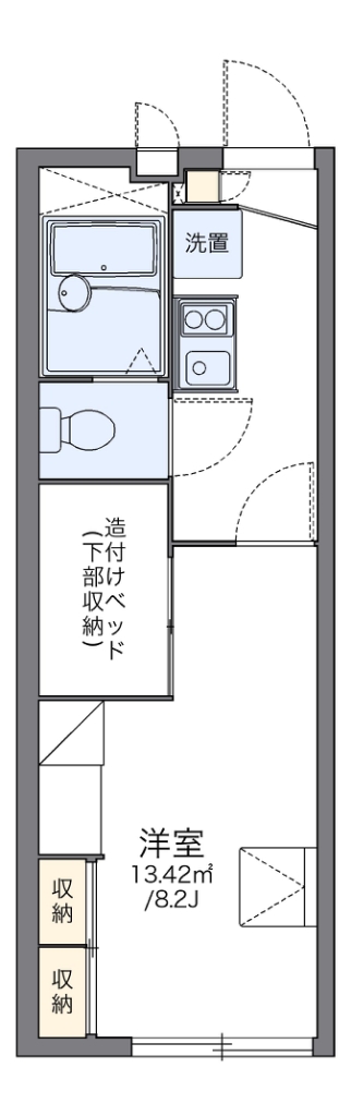 レオパレスＳｔａｎｚａの間取り