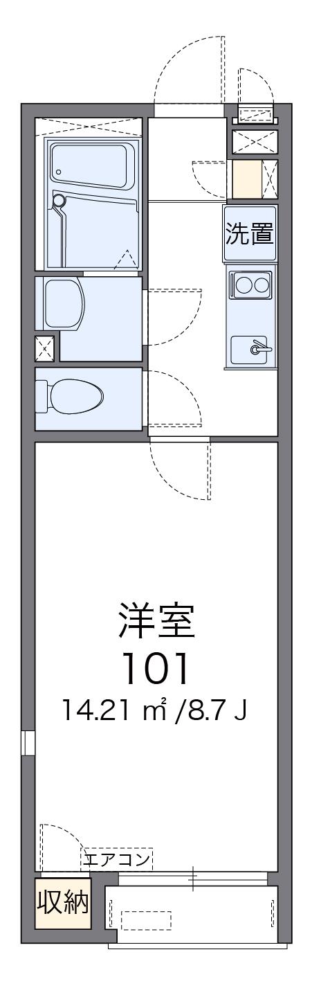 レオネクストソレーユ三木の間取り