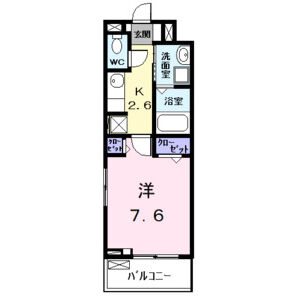 クラール岩塚の間取り