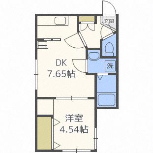 ブランノワール華の間取り