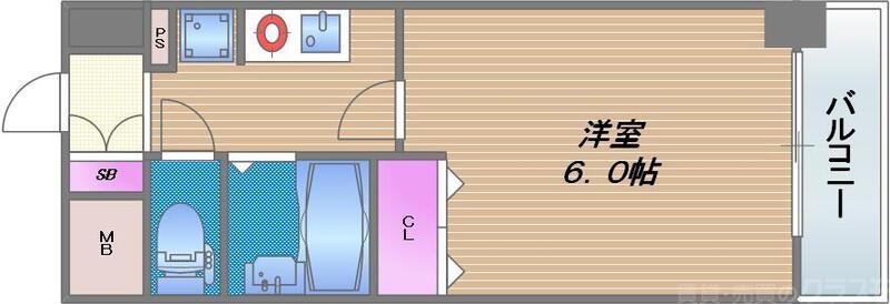 エスリード深江橋の間取り