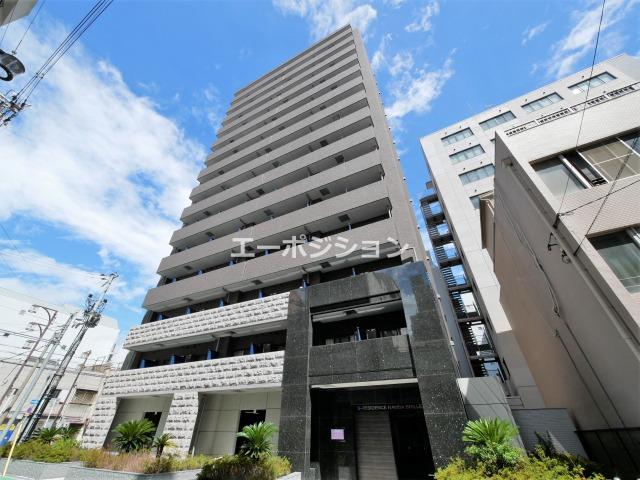 【S-RESIDENCE難波Brillerの建物外観】