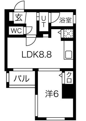 スパシエルクス横浜の間取り