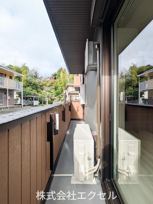 バルコニー　風通しがいいです。