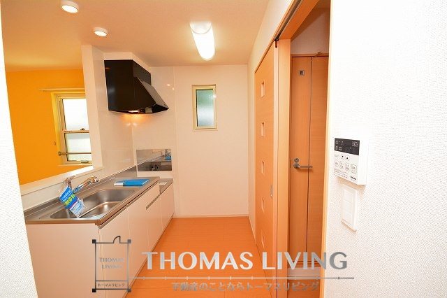 キッチン　コンロ設置可。お好きなコンロを設置下さい。