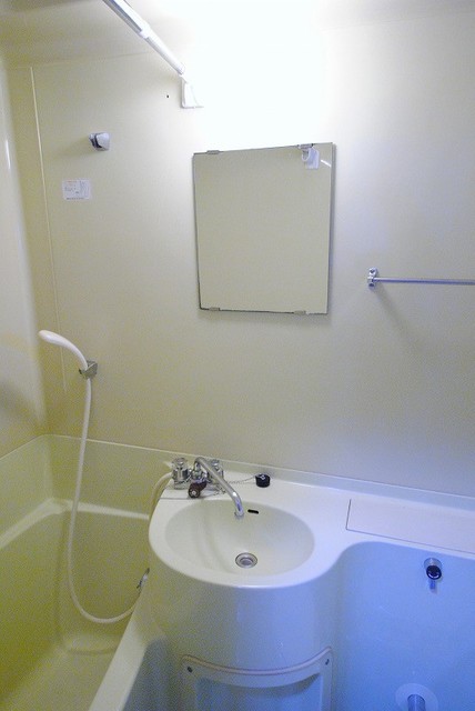 洗面設備　写真は３０３号室