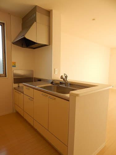 キッチン　※別号室の写真です。