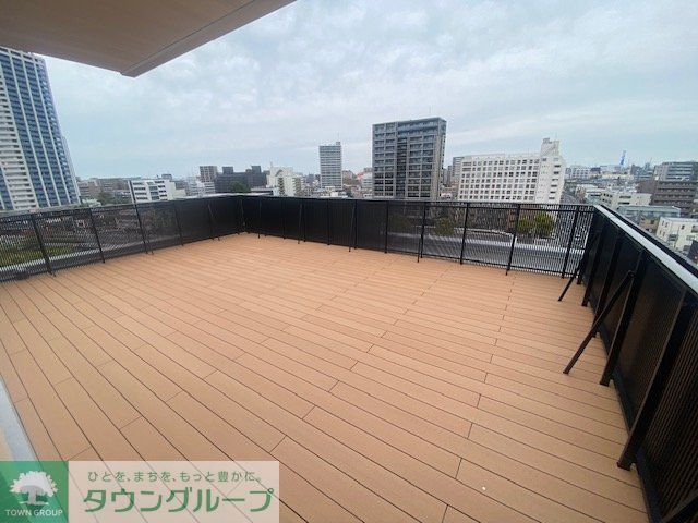 バルコニー　庭