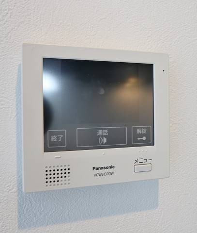 セキュリティ　顔が見れて安心ですね。