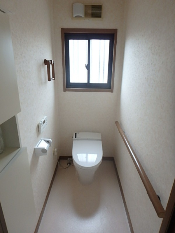 トイレ　図面と現状に相違がある場合には現状を優先