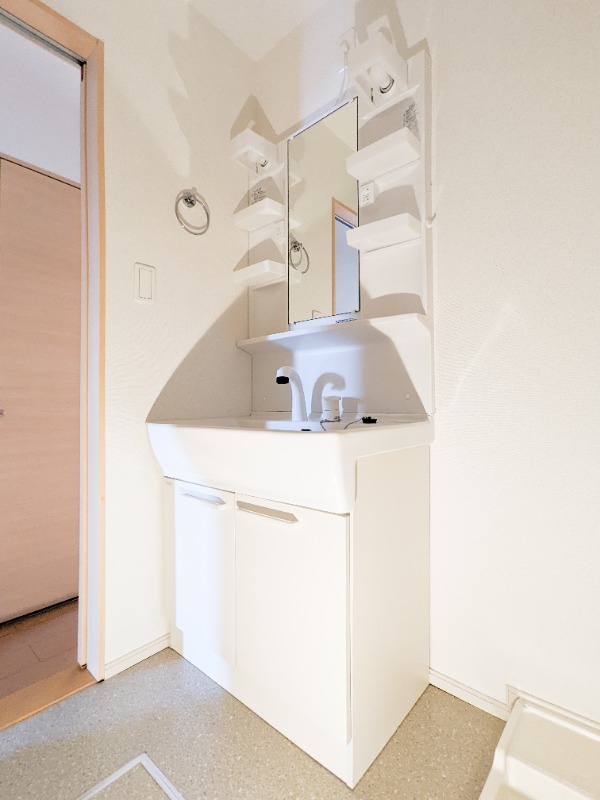 洗面設備　図面と現状に相違がある場合には現状を優先